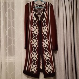 Forever 21 long cardigan sweater